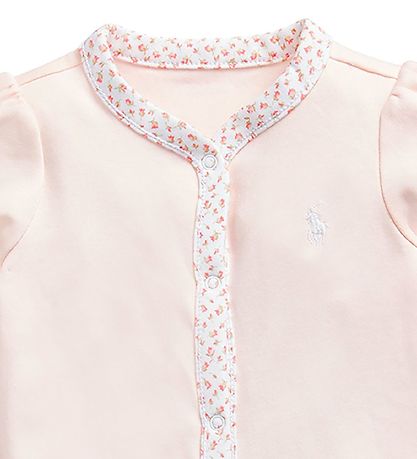 Polo Ralph Lauren Strampler - Rosa m. Blumen