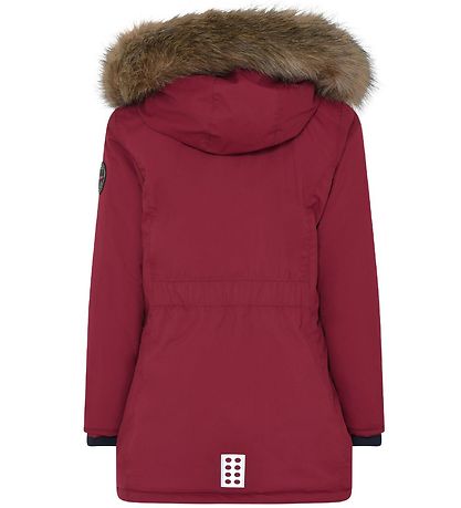 LEGO® Wear Winter Coat Jacket - LWJaselle 703 - Dark Red