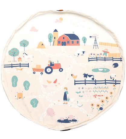 Play&Go Play Mat - Ø140 - Farm