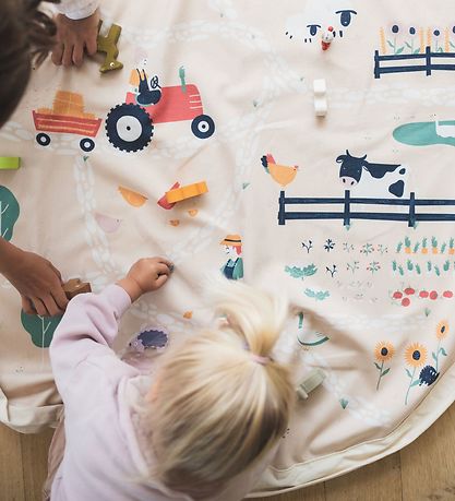 Play&Go Play Mat - Ø140 - Farm