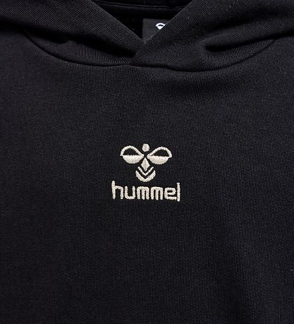 Hummel Hoodie - hmlPaloma - Black w. Red/Brown