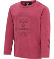 Hummel Blússa - hmlHelga Stuttermabolur L/S - Jarðrauður