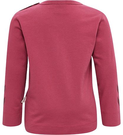 Hummel Blússa - hmlHelga Stuttermabolur L/S - Jarðrauður