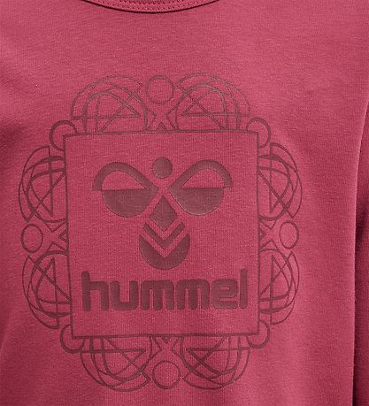 Hummel Blússa - hmlHelga Stuttermabolur L/S - Jarðrauður