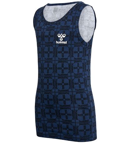 Hummel Undershirt - hmlNolan - 2-Pack - Armygøn/Sargasso Sea w. 