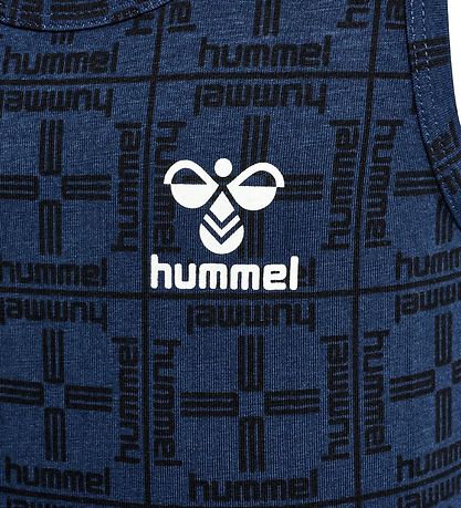 Hummel Undershirt - hmlNolan - 2-Pack - Armygøn/Sargasso Sea w. 