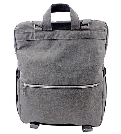 Dooky Skötväska Ryggsäck - 2 I 1 - Grey Melange