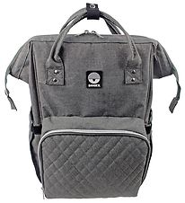 Dooky Luiertas Rugzak - Groot - Grey Melange Dooky Luiertas Rugzak - Groot - Grey Melange