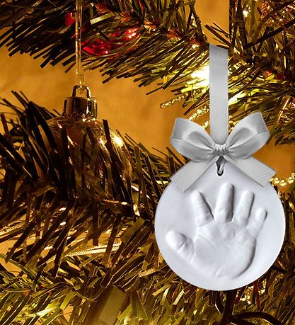 Dooky Clip Toy - Happy Hands Ornament Kit - Silver Ribbon