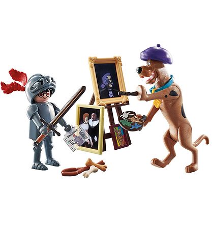 Playmobil Scooby-Doo - Fairy Tale with Black Kn... - 70709 - 28 