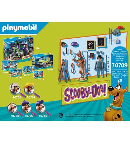 Playmobil Scooby-Doo - Fairy Tale with Black Kn... - 70709 - 28 