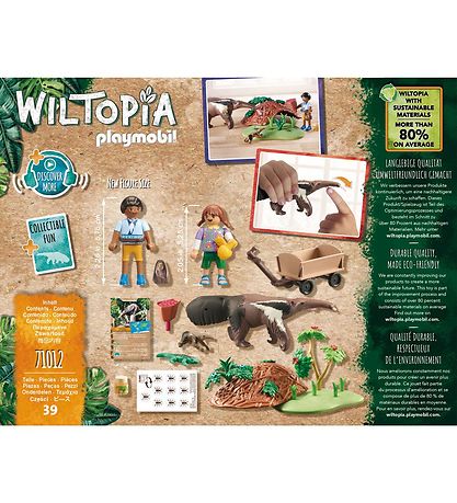 Playmobil Wiltopia - At passe en myresluger - 71012 - 39 Parts