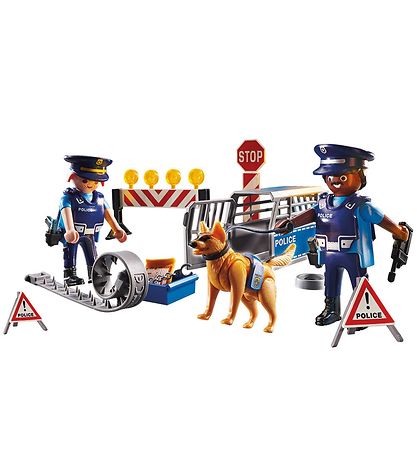 Playmobil City Action - Police roadblock - 6924 - 48 Parts