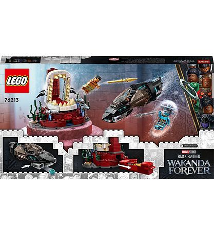 LEGO® Marvel Black Panther - La salle du trône du roi Namor 7621 LEGO® Marvel Black Panther - La salle du trône du roi Namor 7621