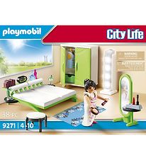Playmobil City Life - Bedroom - 9271 - 38 Parts Playmobil City Life - Bedroom - 9271 - 38 Parts