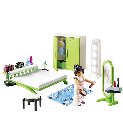 Playmobil City Life - Soverom - 9271 - 38 Deler Playmobil City Life - Soverom - 9271 - 38 Deler