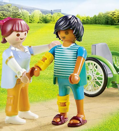 Playmobil City Life - Patient In Wheelchair - 70193 - 20 Parts