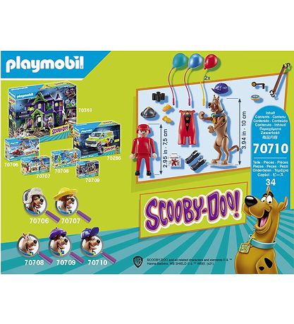 Playmobil Scooby-Doo - Fairy Tale With Ghost Clown - 70710 - 34  Playmobil Scooby-Doo - Fairy Tale With Ghost Clown - 70710 - 34