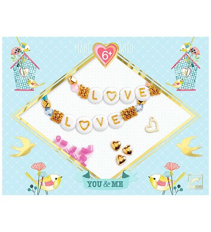 Djeco Jewelery - Letter Threading Djeco Jewelery - Letter Threading