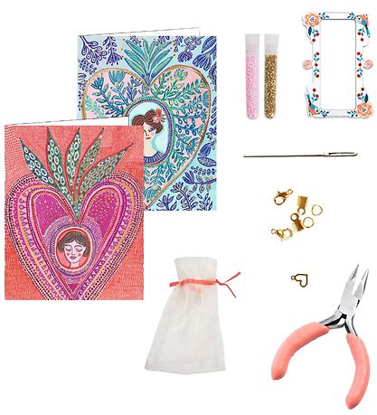 Djeco Jewelery - Miyuki Duck Hearts