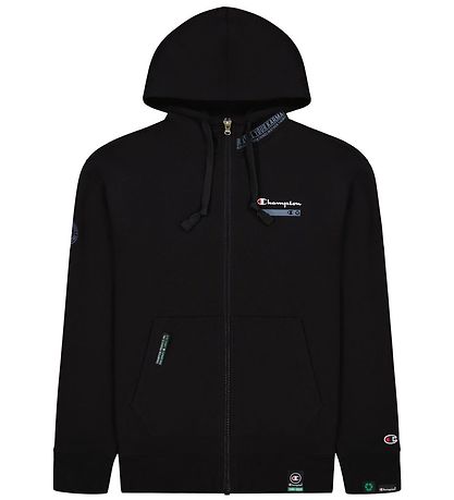 Champion Fashion Cardigan - Black w. Logo