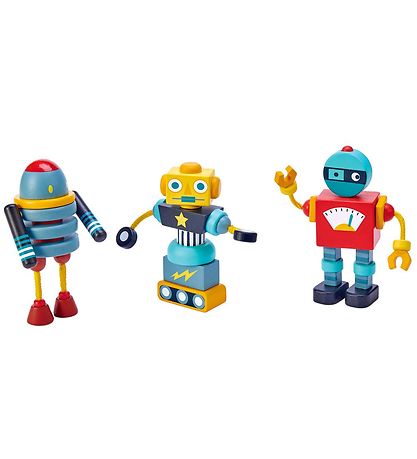 Jouet en bois Tender Leaf - 3 Robots - Expédition vers Mars Jouet en bois Tender Leaf - 3 Robots - Expédition vers Mars