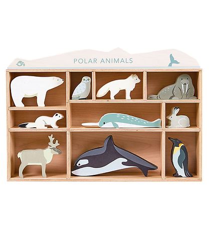 Tender Leaf Wooden Toy - 10 Polar animals Tender Leaf Wooden Toy - 10 Polar animals