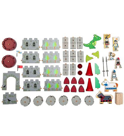 Tender Leaf Wooden Toy - Dragon Castle - Play Set