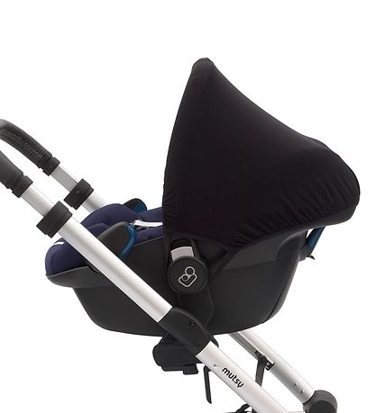 Dooky Hoody Pram Sun Shade - Car Seat - Black