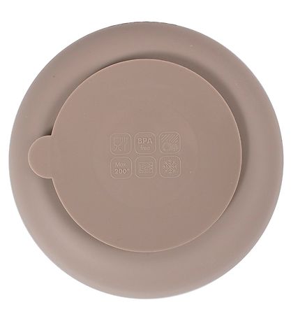 Filibabba Bowl - Silicone - 2-Pack - Warm Grey