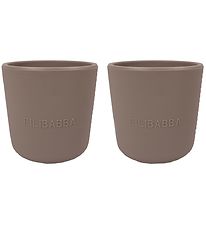 Filibabba Silicone Cup - 2-Pack - Warm Grey Filibabba Silicone Cup - 2-Pack - Warm Grey