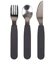 Filibabba Silicone Cutlery - Stone Grey Filibabba Silicone Cutlery - Stone Grey