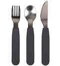 Silicone Couverts Filibabba - Stone Grey