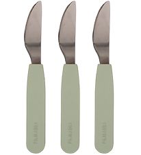 Filibabba Silicone Knives 3-Pack - Green Filibabba Silicone Knives 3-Pack - Green