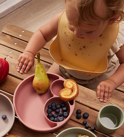 Filibabba Silicone Bib - Chestnuts