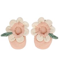 Meri Meri Booties - Peach Daisy Baby Booties Meri Meri Booties - Peach Daisy Baby Booties