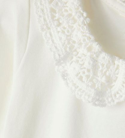 Name It Bodysuit æ/s - Noos - NbfTylla - White Alyssum