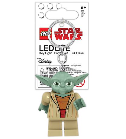LEGO® Star Wars Keychain w. Flashlight - LEGO® Yoda