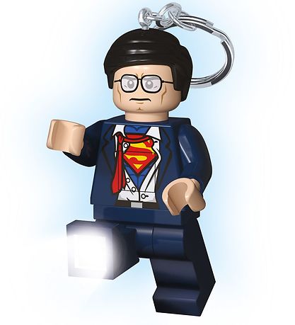 LEGO® DC Keychain w. Flashlight - LEGO® Clark Kent