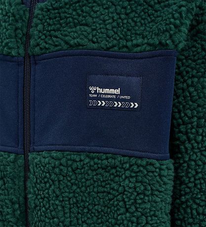 Hummel Fleece Jacket - hmlEvan - Deep Teal