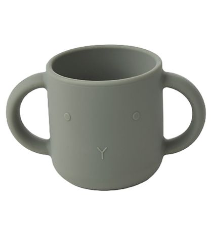 Liewood Cups - 2-Pack - Silicone - Gene - Faune Green