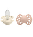 BIBS Infinity Pacifiers - 2-Pack - Size 2 - Symmetrical - Ivory/