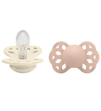 Infinity Tétine BIBS - 2 Pack - Taille 1 - Symétrique - Ivory/Bl Infinity Tétine BIBS - 2 Pack - Taille 1 - Symétrique - Ivory/Bl