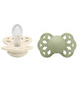 BIBS Infinity Pacifiers - 2-Pack - Size 1 - Symmetrical - Ivory/