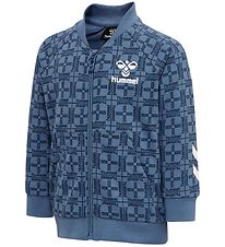 Hummel Cardigan - hmlTommy - Blue Horizon w. Print Hummel Cardigan - hmlTommy - Blue Horizon w. Print