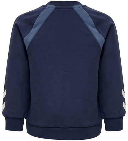Hummel Sweatshirt - hmlLassen - Sargasso Sea w. Logo