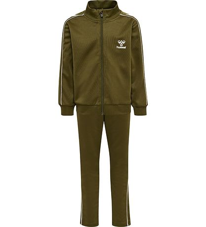 Hummel Tracksuit - hmlTrack - Dark Olive