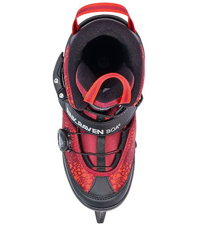 Patins à glace K2 - Patinoire Raven Ice Boa - Noir/Rouge Patins à glace K2 - Patinoire Raven Ice Boa - Noir/Rouge