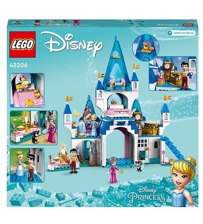 LEGO® Disney - 신데렐라와 왕자의 성 43206 - 365개