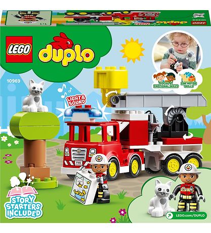 LEGO® DUPLO - Le camion de pompiers 10969 - 21 Parties LEGO® DUPLO - Le camion de pompiers 10969 - 21 Parties